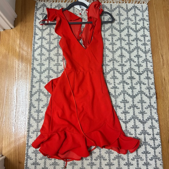 Red Hello Molly Mini Dress - Picture 2 of 2